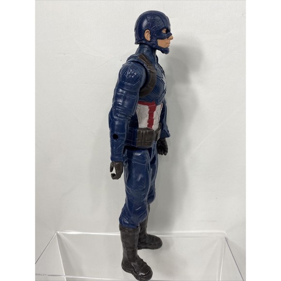 Marvel Titan Hero Series Captain America Action Figure Avengers 12” Chris Evans - Picture 3 of 7